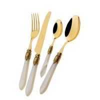 photo Cutlery Model OXFORD (24kt gold plated cutlery) - Oxf model 2